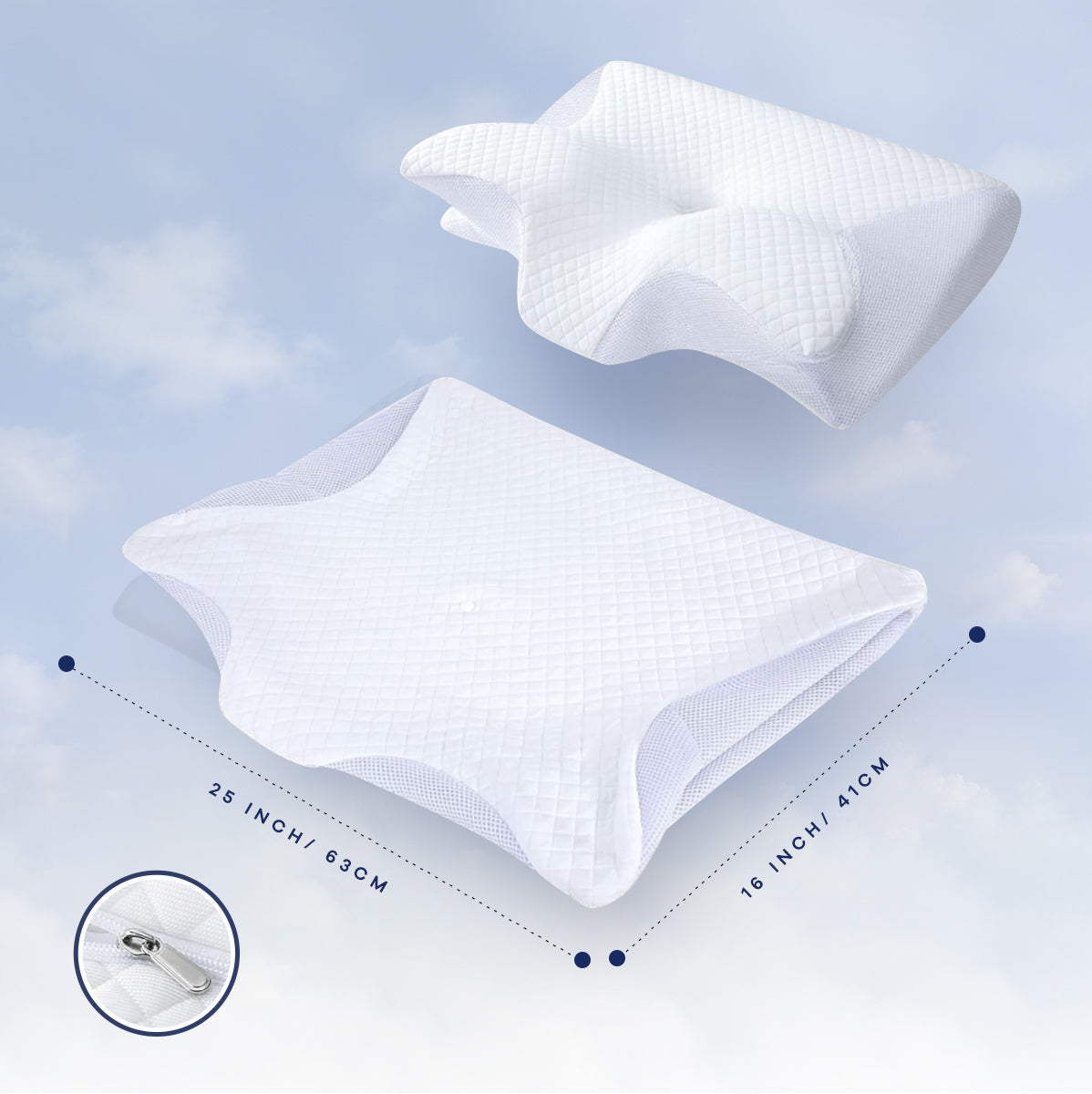 Funda Transpirable de Algodón Suave para OrthoSleep™